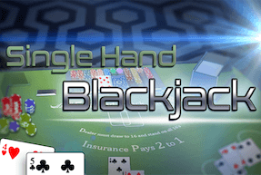 Single Hand Blackjack